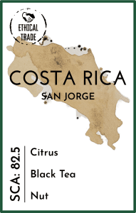 Costa Rica San Jorge House Coffee
