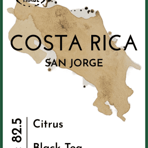 Costa Rica San Jorge House Coffee